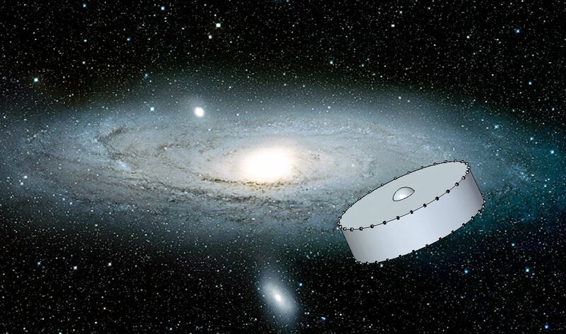 Datei:Dummy-FORRIL-Station vor Andromeda.JPG