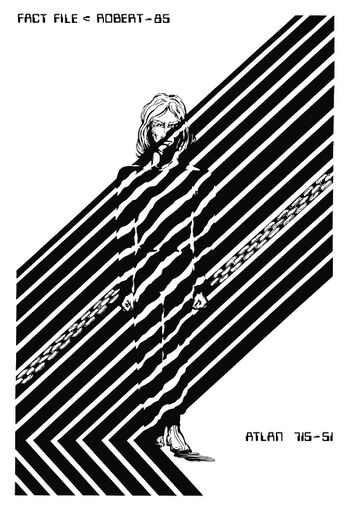 Atlan bei den Reinheitswächtern auf dem Planeten Nolien Atlan 715 Zeichner: Robert Straumann © Heinrich Bauer Verlag KG, Hamburg