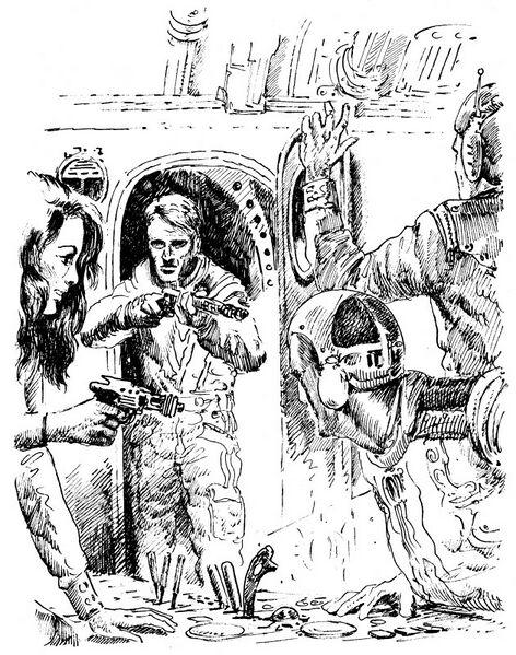 Impressionen Atlan 216 Zeichner: Johnny Bruck © Heinrich Bauer Verlag KG, Hamburg