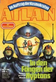 Heft Atlan 736 Zeichner: Johnny Bruck © Heinrich Bauer Verlag KG, Hamburg