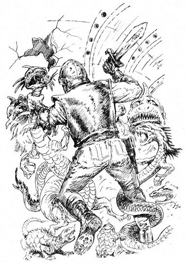 Impressionen Atlan 108 Zeichner: Johnny Bruck © Heinrich Bauer Verlag KG, Hamburg