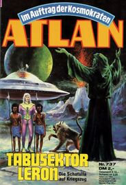 Heft Atlan 737 Zeichner: Johnny Bruck © Heinrich Bauer Verlag KG, Hamburg