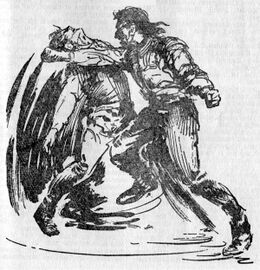 PR 262: Don Redhorse bringt Son Hunha zur Vernunft Zeichner: Johnny Bruck © Heinrich Bauer Verlag KG, Hamburg