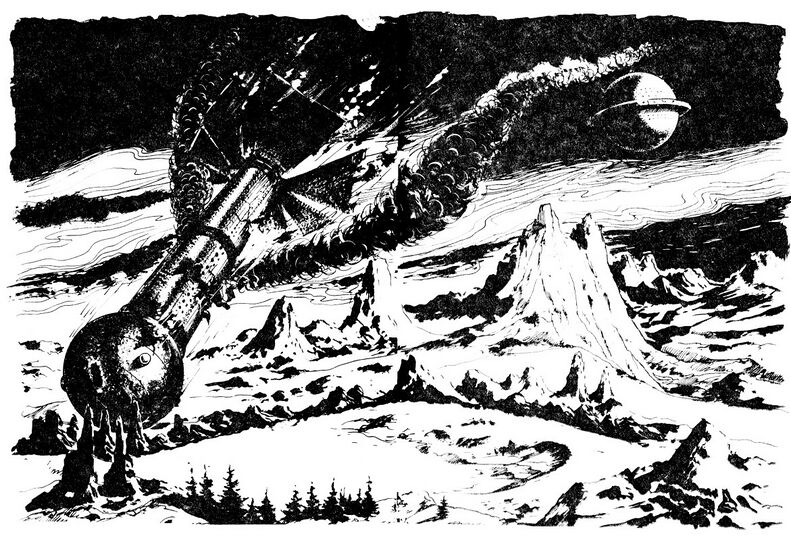 Impressionen Atlan 114 Zeichner: Johnny Bruck © Heinrich Bauer Verlag KG, Hamburg