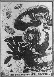 Die Schlacht um Atlantis Atlan 390 Zeichner: Tais Teng © Heinrich Bauer Verlag KG, Hamburg