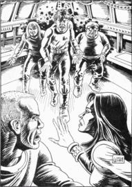 ROALD AMUNDSEN - Myla N'gher, Rain (Killmy, Avi Ryndoss) PR 2088 Zeichner: Michael Wittmann © Heinrich Bauer Verlag KG, Hamburg