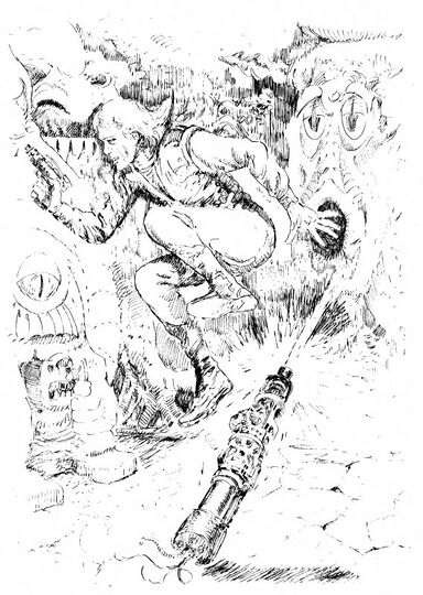 Impressionen Atlan 181 Zeichner: Johnny Bruck © Heinrich Bauer Verlag KG, Hamburg