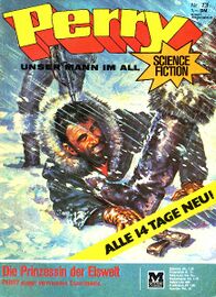 Comic Perry - Unser Mann im All 73 Cover: Johnny Bruck[1] © Heinrich Bauer Verlag KG, Hamburg
