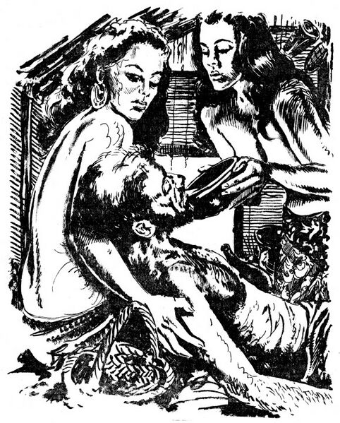 Impressionen Atlan 217 Zeichner: Johnny Bruck © Heinrich Bauer Verlag KG, Hamburg