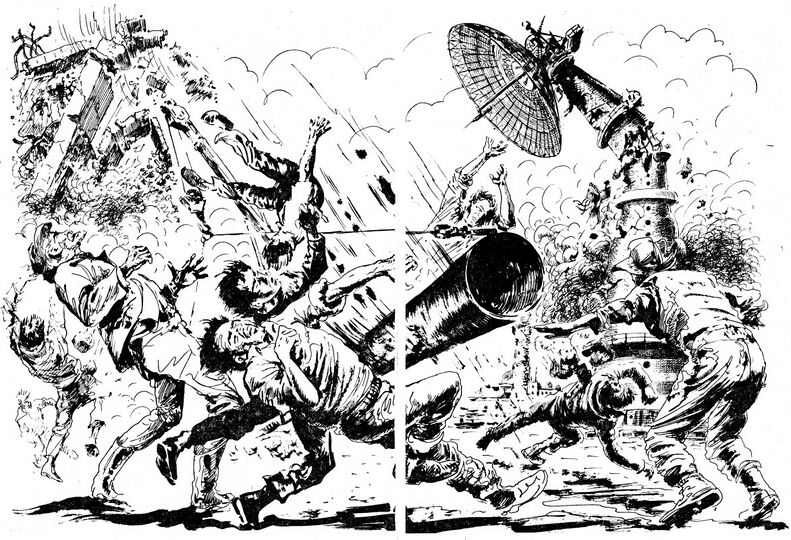 Impressionen Atlan 123 Zeichner: Johnny Bruck © Heinrich Bauer Verlag KG, Hamburg