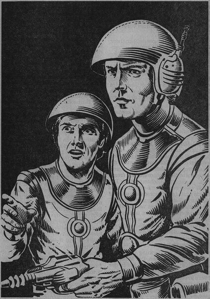 Impressionen Atlan 561 Zeichner: Themistokles Kanellakis © Heinrich Bauer Verlag KG, Hamburg