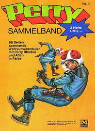PERRY Sammelband Nr. 1 Titelbildzeichner: Johnny Bruck © Heinrich Bauer Verlag KG, Hamburg
