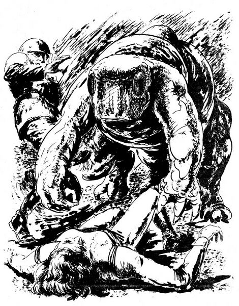 Impressionen Atlan 219 Zeichner: Johnny Bruck © Heinrich Bauer Verlag KG, Hamburg