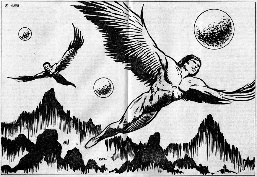 Merbell-Yaner Atlan 637 Zeichner: Themistokles Kanellakis © Heinrich Bauer Verlag KG, Hamburg