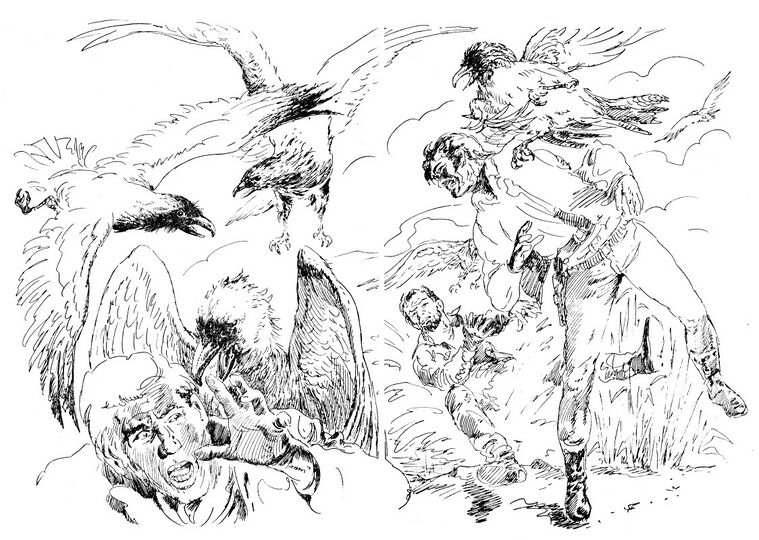 Impressionen Atlan 118 Zeichner: Johnny Bruck © Heinrich Bauer Verlag KG, Hamburg