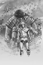 Abendspaziergang (Icho Tolot und ...) PR 2561 Zeichner: Dirk Schulz/Horst Gotta © Heinrich Bauer Verlag KG, Hamburg