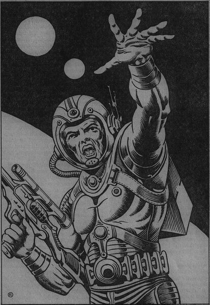 Impressionen Atlan 554 Zeichner: Themistokles Kanellakis © Heinrich Bauer Verlag KG, Hamburg