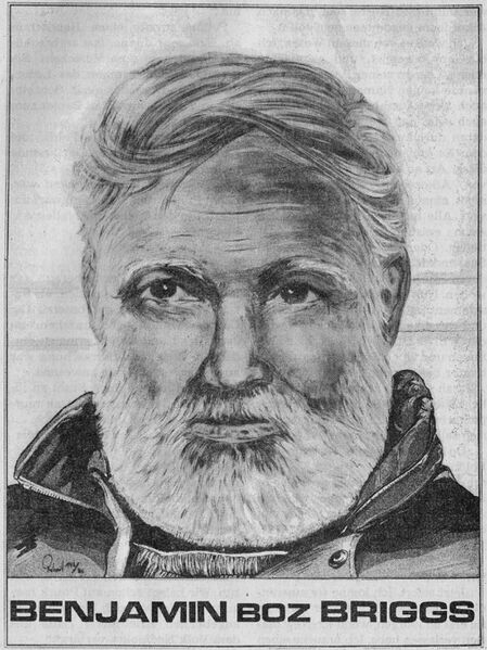 Benjamin Boz Briggs Atlan 805 Zeichner: Robert Straumann © Heinrich Bauer Verlag KG, Hamburg