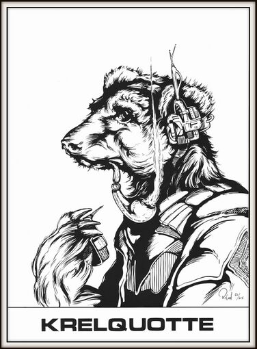 Krelquotte Atlan 728 Zeichner: Robert Straumann © Heinrich Bauer Verlag KG, Hamburg