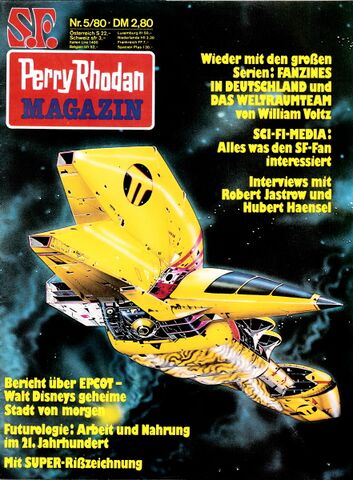 Band 15: Perry Rhodan Magazin 5/80 Zeichner: Cesare Reggiani © Heinrich Bauer Verlag KG, Hamburg