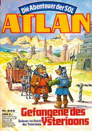 Heft Atlan 544 Zeichner: Johnny Bruck © Heinrich Bauer Verlag KG, Hamburg