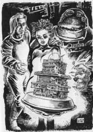 JOURNEE - Tess Qumisha (und Benjameen mit Grek-665 1/2) PR 2151 Zeichner: Michael Wittmann © Heinrich Bauer Verlag KG, Hamburg