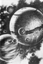 Sammelpunkt Gamma-Cenix (nach Karthagos Fall) PR 2282 Zeichner: Swen Papenbrock © Heinrich Bauer Verlag KG, Hamburg