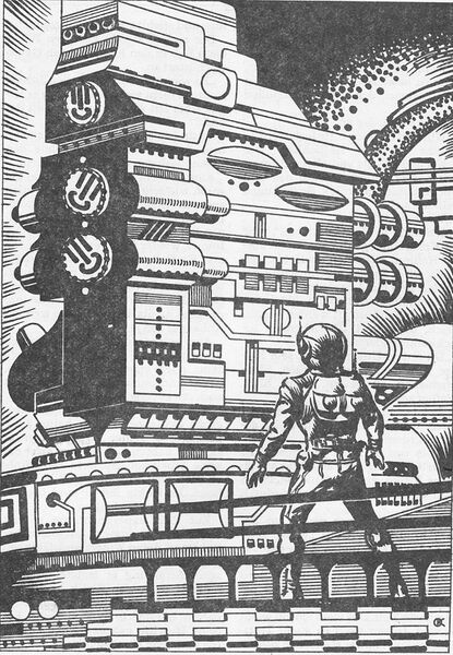 Impressionen Atlan 508 Zeichner: Themistokles Kanellakis © Heinrich Bauer Verlag KG, Hamburg