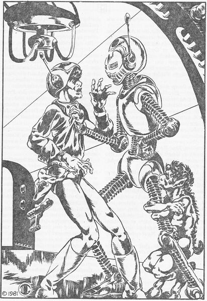 Impressionen Atlan 521 Zeichner: Dirk Geiling © Heinrich Bauer Verlag KG, Hamburg