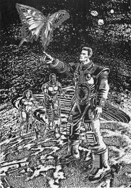 Die Schmetterlinge von Talanis (Mondra, Lloyd/Tschubai, Perry Rhodan) PR 2522 Zeichner: Michael Wittmann © Heinrich Bauer Verlag KG, Hamburg