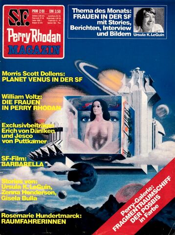 Band 24: Perry Rhodan Magazin 2/81 Zeichner: Oliviero Berni © Heinrich Bauer Verlag KG, Hamburg