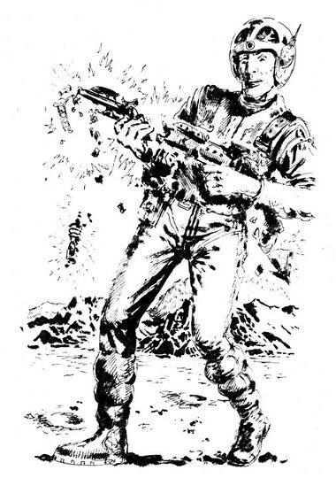 Impressionen Atlan 143 Zeichner: Johnny Bruck © Heinrich Bauer Verlag KG, Hamburg