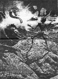 Heft PR 1332: Der Pailliare Jeo in den Höhlen der Ewigkeit Zeichner: Johnny Bruck © Heinrich Bauer Verlag KG, Hamburg