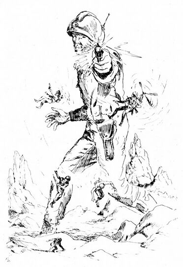 Impressionen Atlan 102 Zeichner: Johnny Bruck © Heinrich Bauer Verlag KG, Hamburg