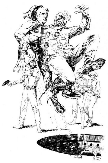 Impressionen Atlan 113 Zeichner: Johnny Bruck © Heinrich Bauer Verlag KG, Hamburg