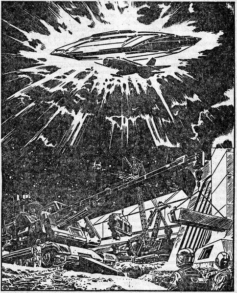 Impressionen Atlan 659 Zeichner: Themistokles Kanellakis © Heinrich Bauer Verlag KG, Hamburg