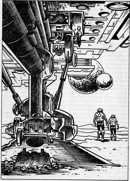 Impressionen Atlan 655 Zeichner: Themistokles Kanellakis © Heinrich Bauer Verlag KG, Hamburg