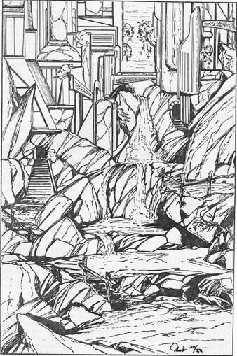 Impressionen Atlan 703 Zeichner: Robert Straumann © Heinrich Bauer Verlag KG, Hamburg