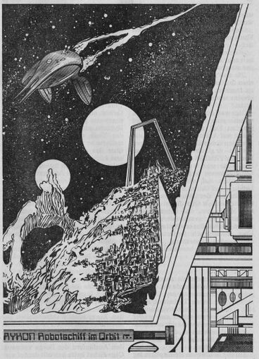 Impressionen Atlan 790 Zeichner: Robert Straumann © Heinrich Bauer Verlag KG, Hamburg