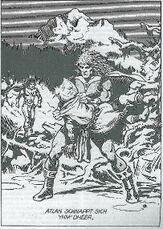 Atlan schnappt sich Yhm'Dheer © Heinrich Bauer Verlag KG