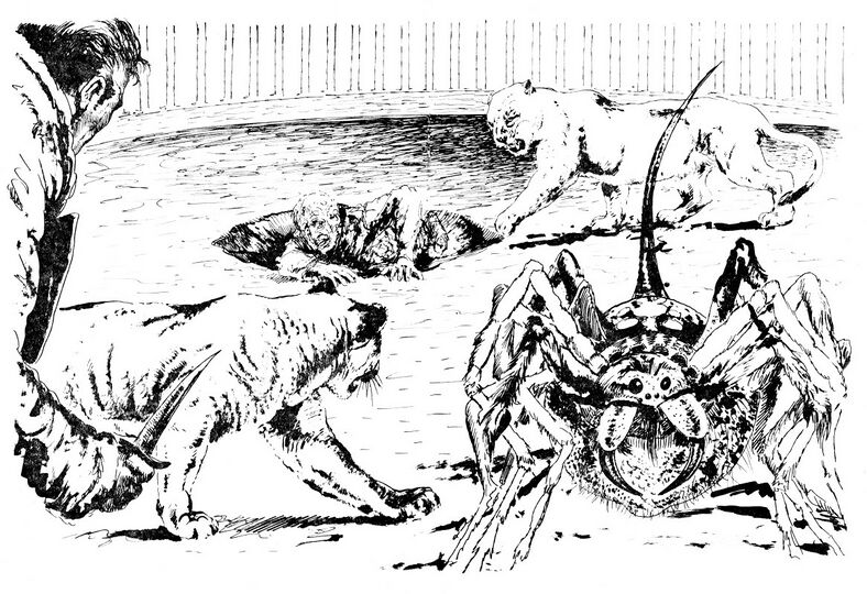 Impressionen Atlan 115 Zeichner: Johnny Bruck © Heinrich Bauer Verlag KG, Hamburg