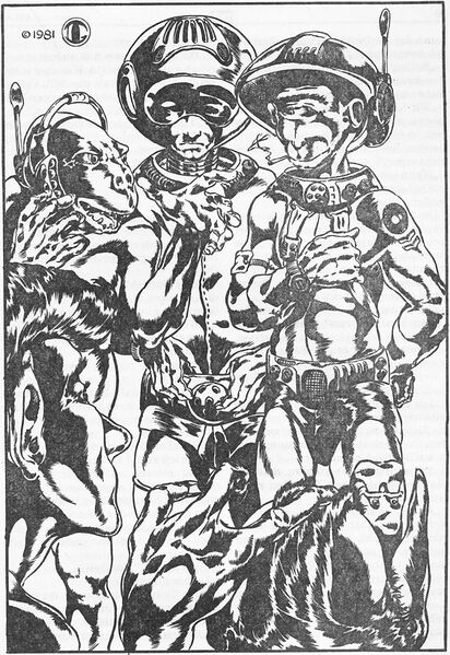 Impressionen Atlan 519 Zeichner: Dirk Geiling © Heinrich Bauer Verlag KG, Hamburg