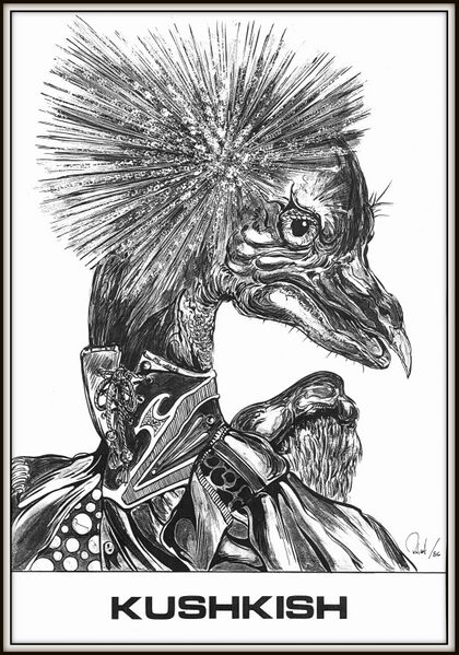 Kushkish Atlan 802 Zeichner: Robert Straumann © Heinrich Bauer Verlag KG, Hamburg