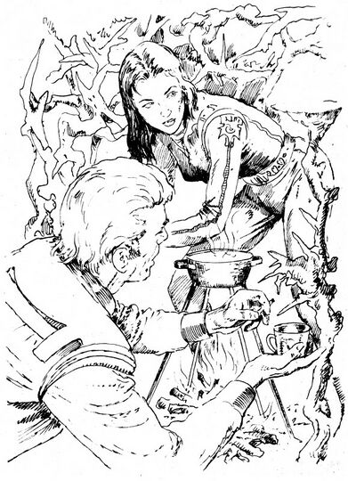 Impressionen Atlan 105 Zeichner: Johnny Bruck © Heinrich Bauer Verlag KG, Hamburg