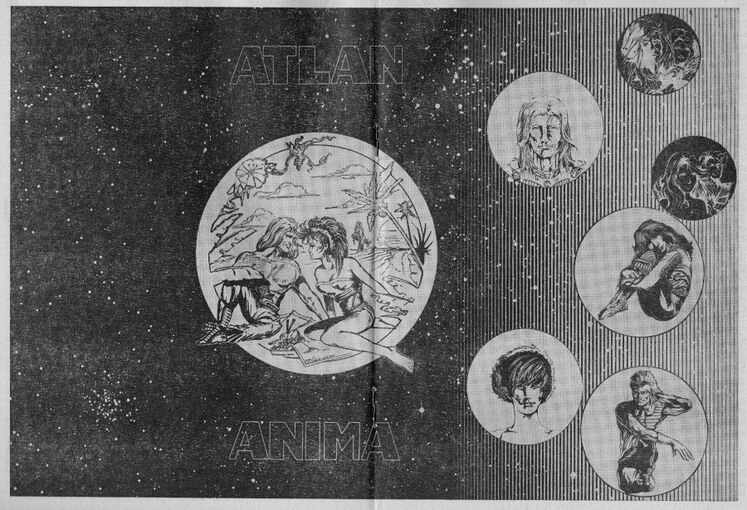 Impressionen Atlan 775 Zeichner: Robert Straumann © Heinrich Bauer Verlag KG, Hamburg