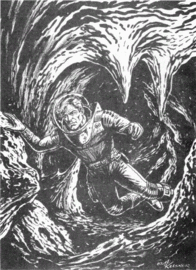 Ertrus - In den Höhlen (Perry Rhodan) PR 2054 Zeichner: Alfred Kelsner © Heinrich Bauer Verlag KG, Hamburg