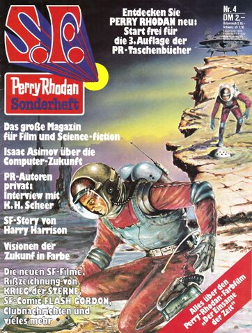 Band 4: Perry Rhodan Sonderheft Nr. 4 - 1978 Zeichner: H. J. Bruck und N. Lutohin © Heinrich Bauer Verlag KG, Hamburg