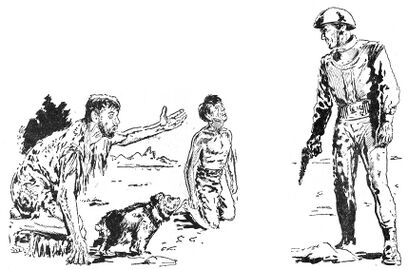 PR 42 Die Geläuterten wollen auch Perry Rhodan einen Nonus schenken Zeichner: Johnny Bruck © Heinrich Bauer Verlag KG, Hamburg