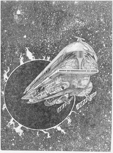 Impressionen Atlan 741 Zeichner: Robert Straumann © Heinrich Bauer Verlag KG, Hamburg