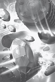 Entscheidungsschlacht (Kegelstümpfe vs Schlachtlichter) PR 2588 Zeichner: Swen Papenbrock © Heinrich Bauer Verlag KG, Hamburg